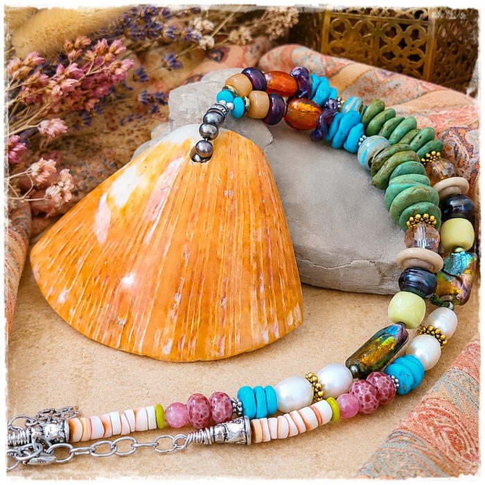 Spiny Oyster Necklace Spiny Oyster Necklace