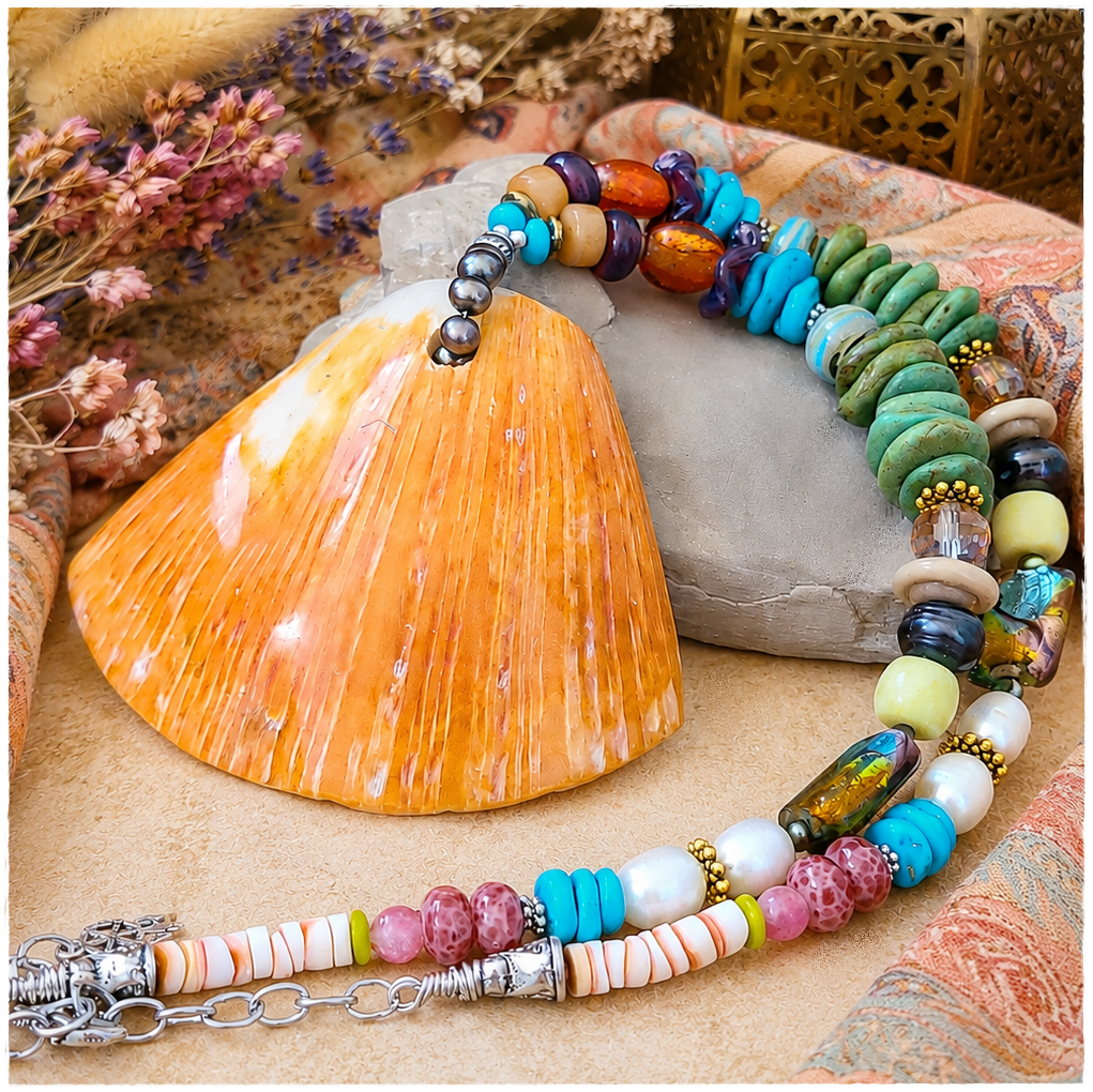 Spiny Oyster Necklace Spiny Oyster Necklace